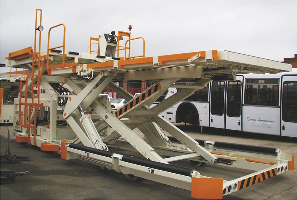 Forklift with rebuilt engine