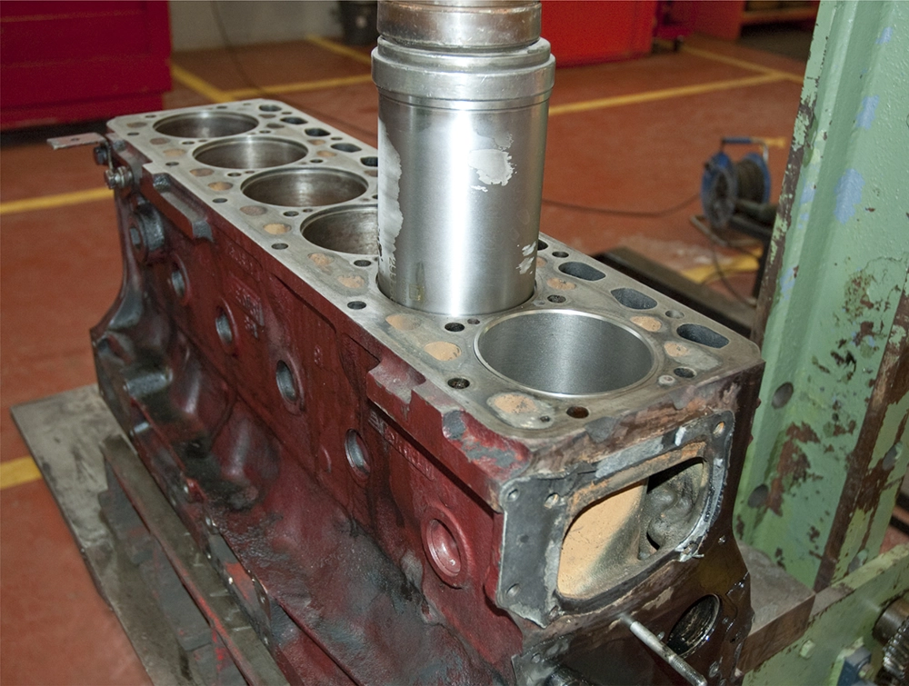 Máquina de taller en uso