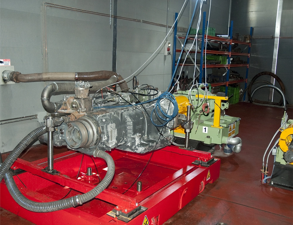 Pruebas en banco de motores