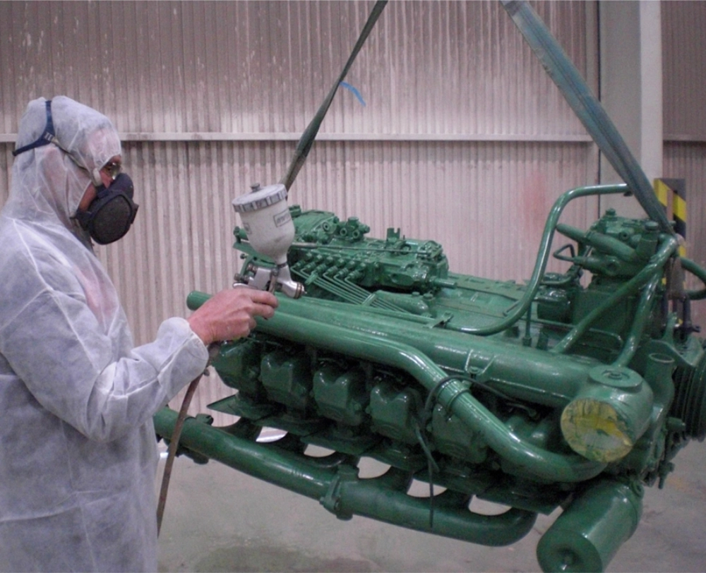 Pintura y acabado final