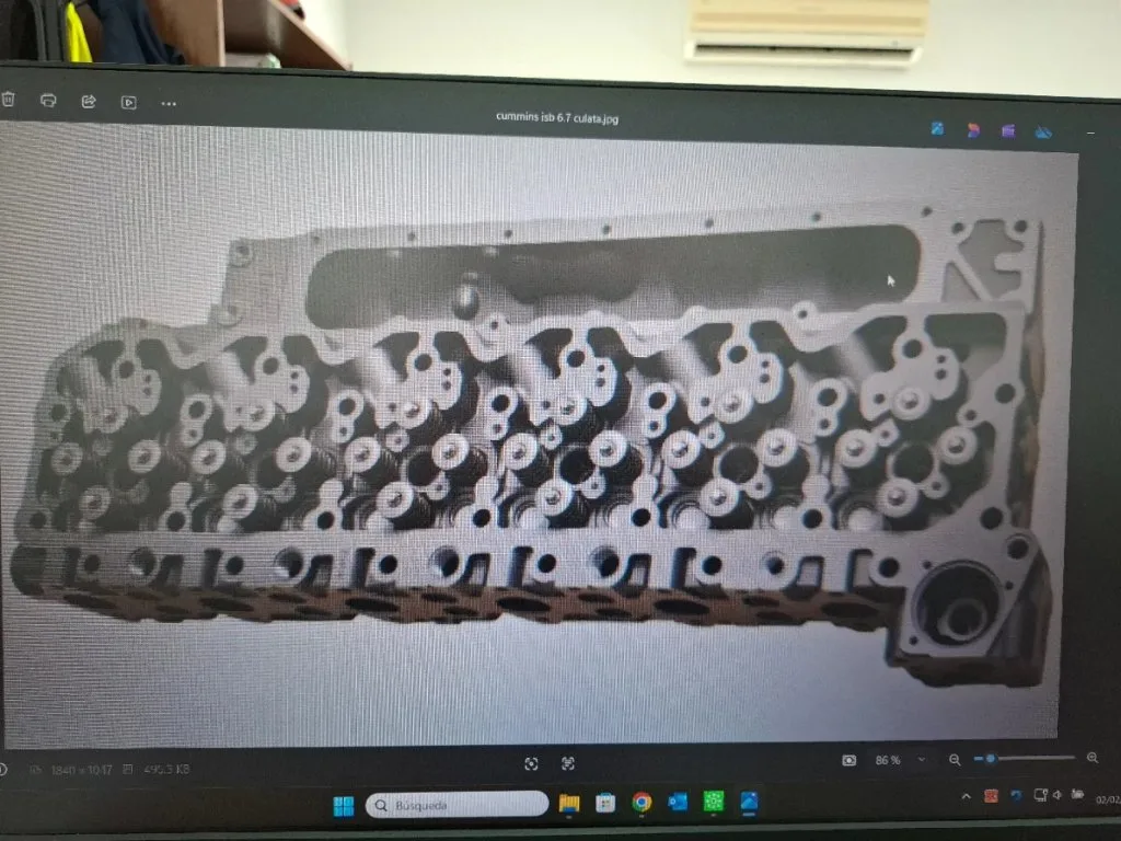 Culata Cummins ISB 6.7 Nueva Armada