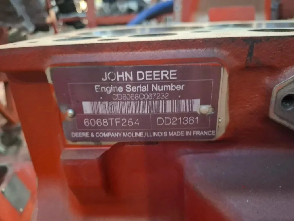 John Deere 6068TF Motor Despiece